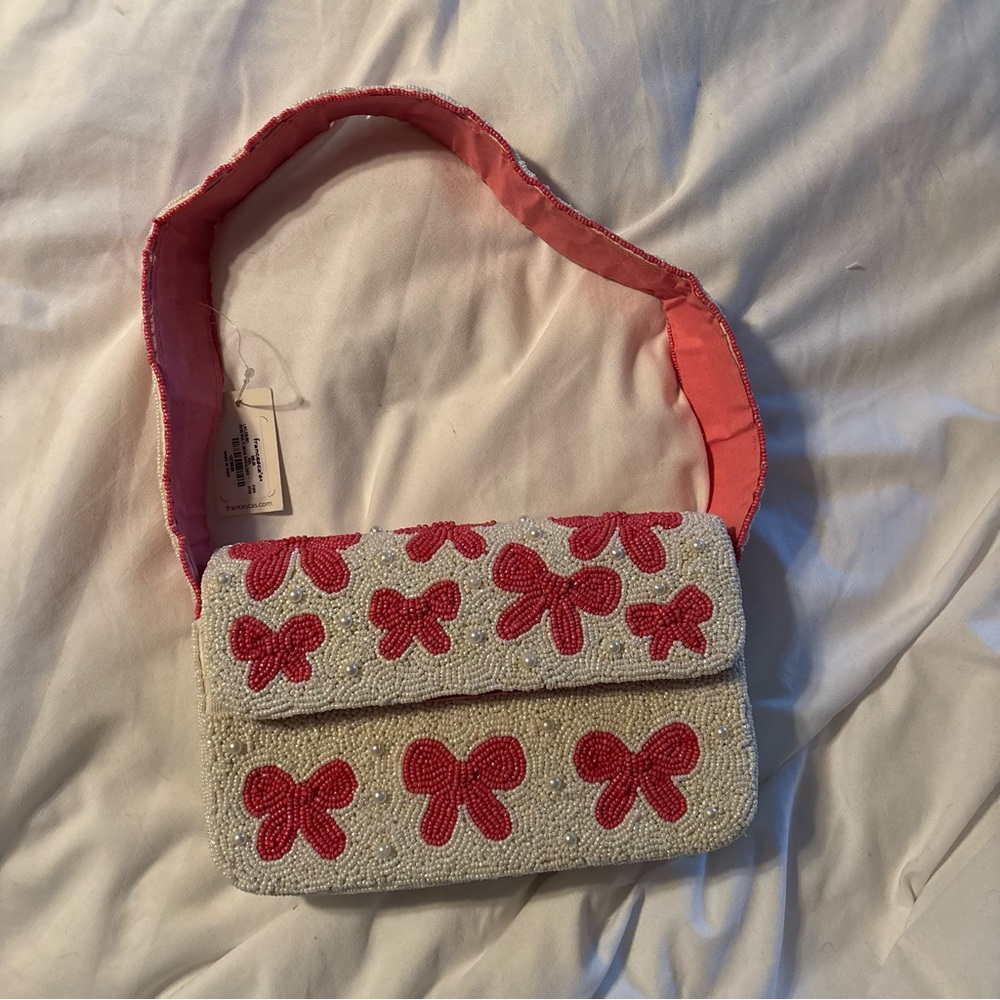 NWT beaded shoulder bag